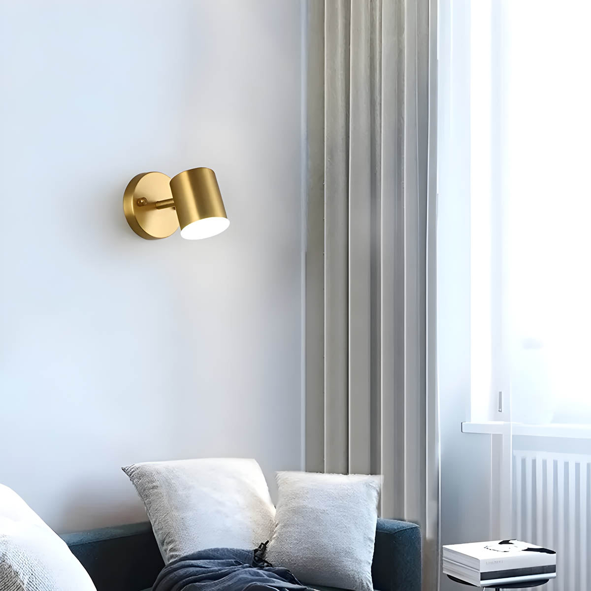 Nordic Copper LED Wall Lamps 2
