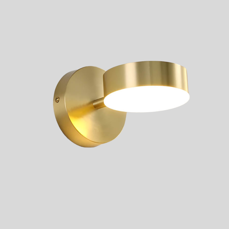 Nordic Copper LED Wall Lamps 8