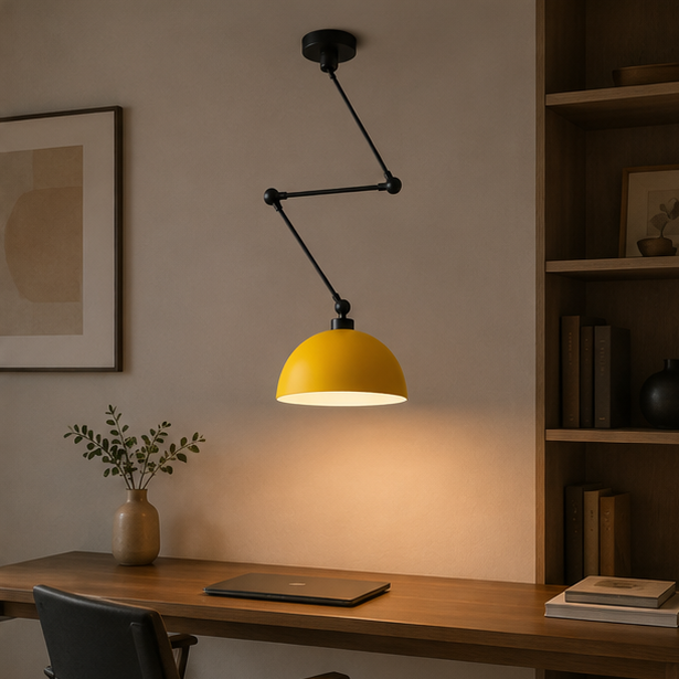 Nordic Creative Long Arm Ceiling Light Mounting Metal Spring Folding Telescopic Wall Light for Cafe Bar Clothing Store Loft Dining Room