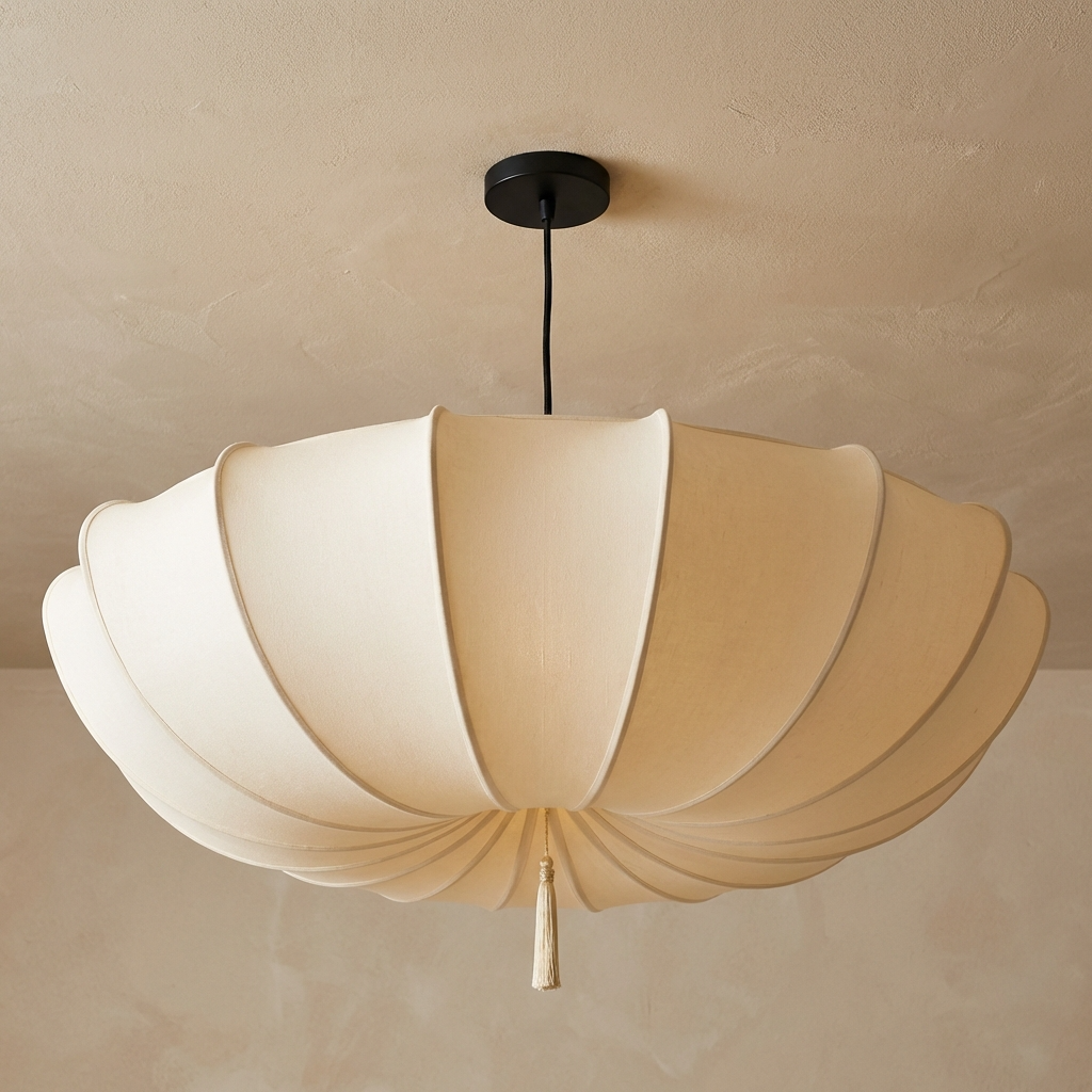 Nordic Fabric Wabi Sabi Chandelier
