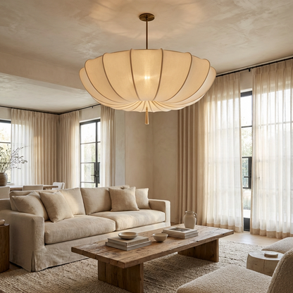 Nordic Fabric Wabi Sabi Chandelier