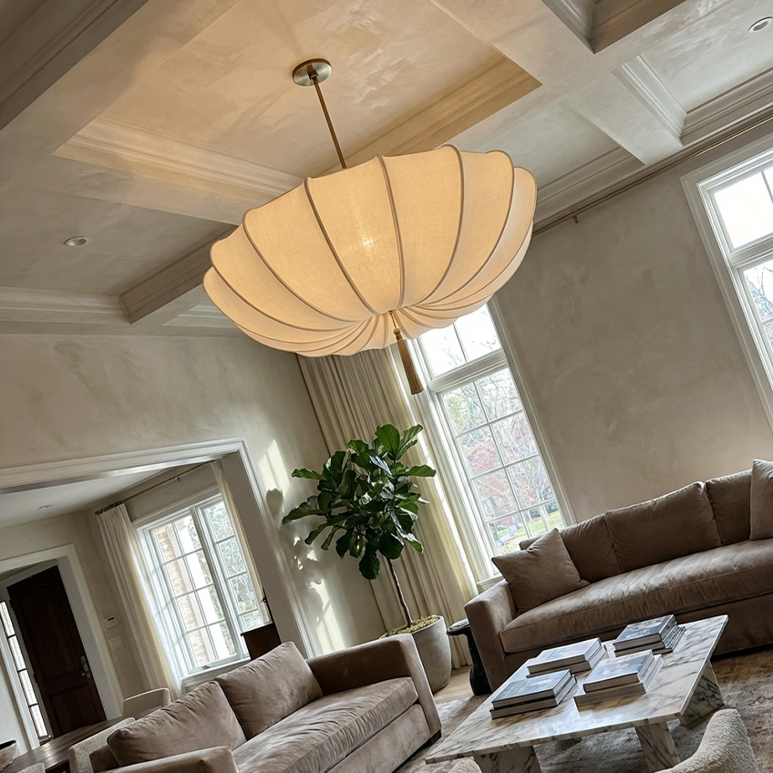Nordic Fabric Wabi Sabi Chandelier