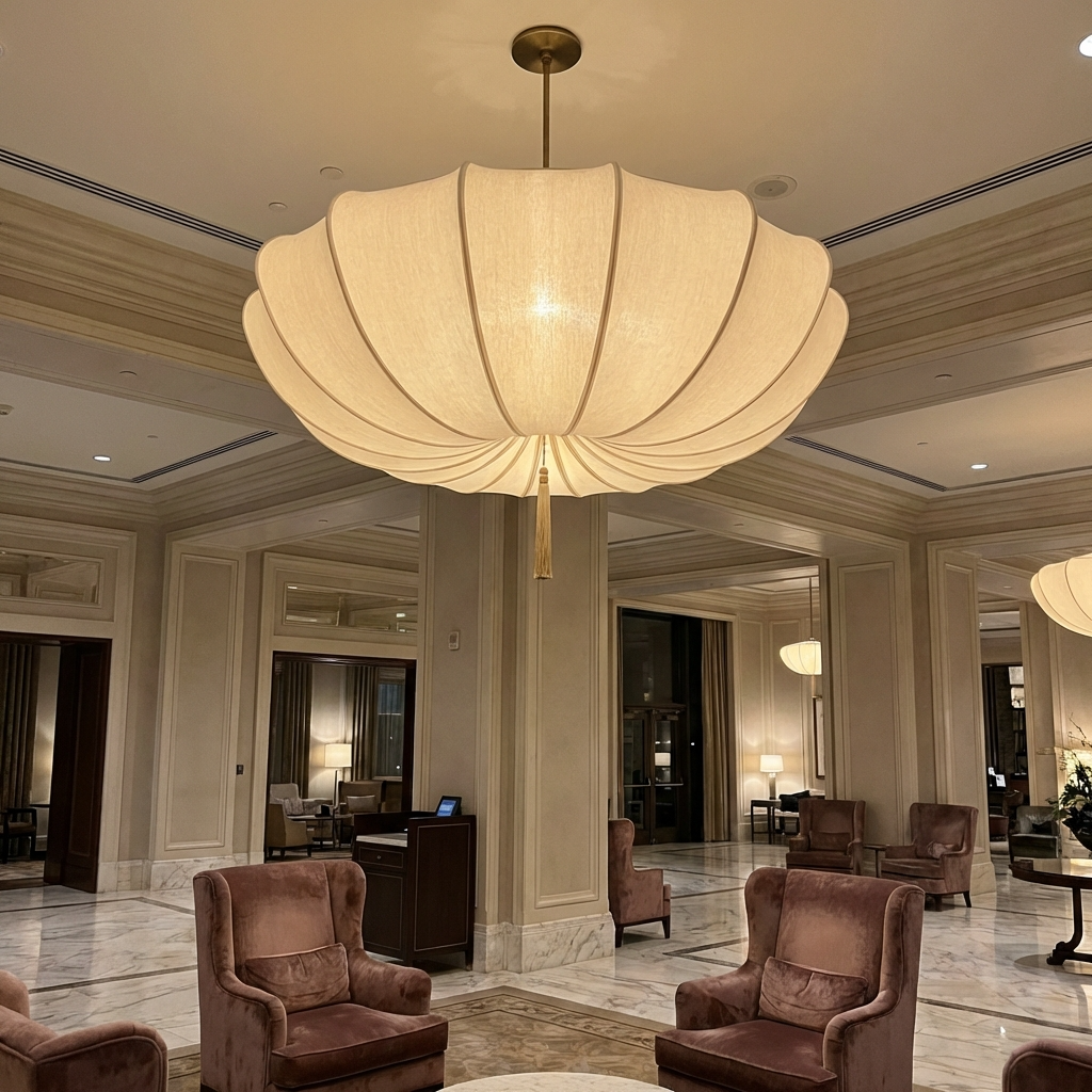 Nordic Fabric Wabi Sabi Chandelier