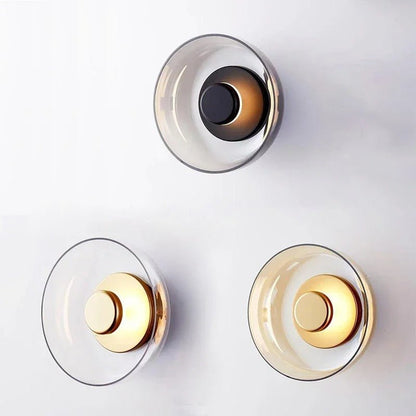 Nordic Glass Bowl Wall Lamp 3