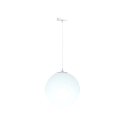 Nordic Globe Milky Glass Pendant Light 10