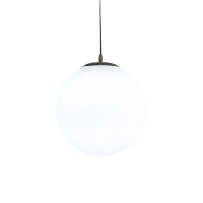 Nordic Globe Milky Glass Pendant Light 11