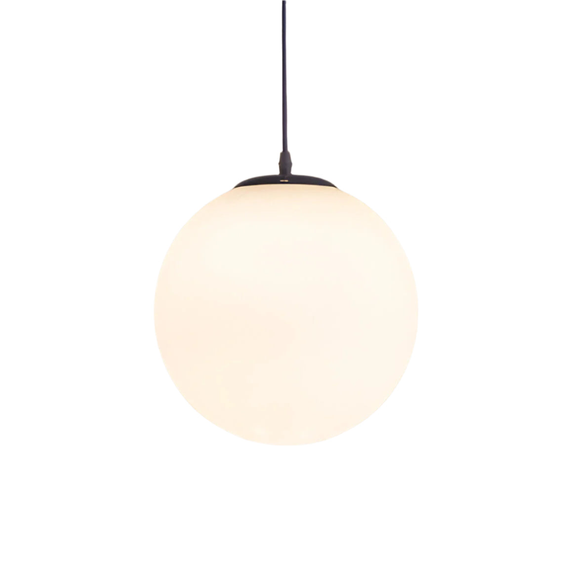 Nordic Globe Milky Glass Pendant Light 9