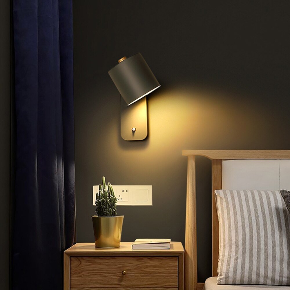 Nordic LED Wall Sconce with Switch 1