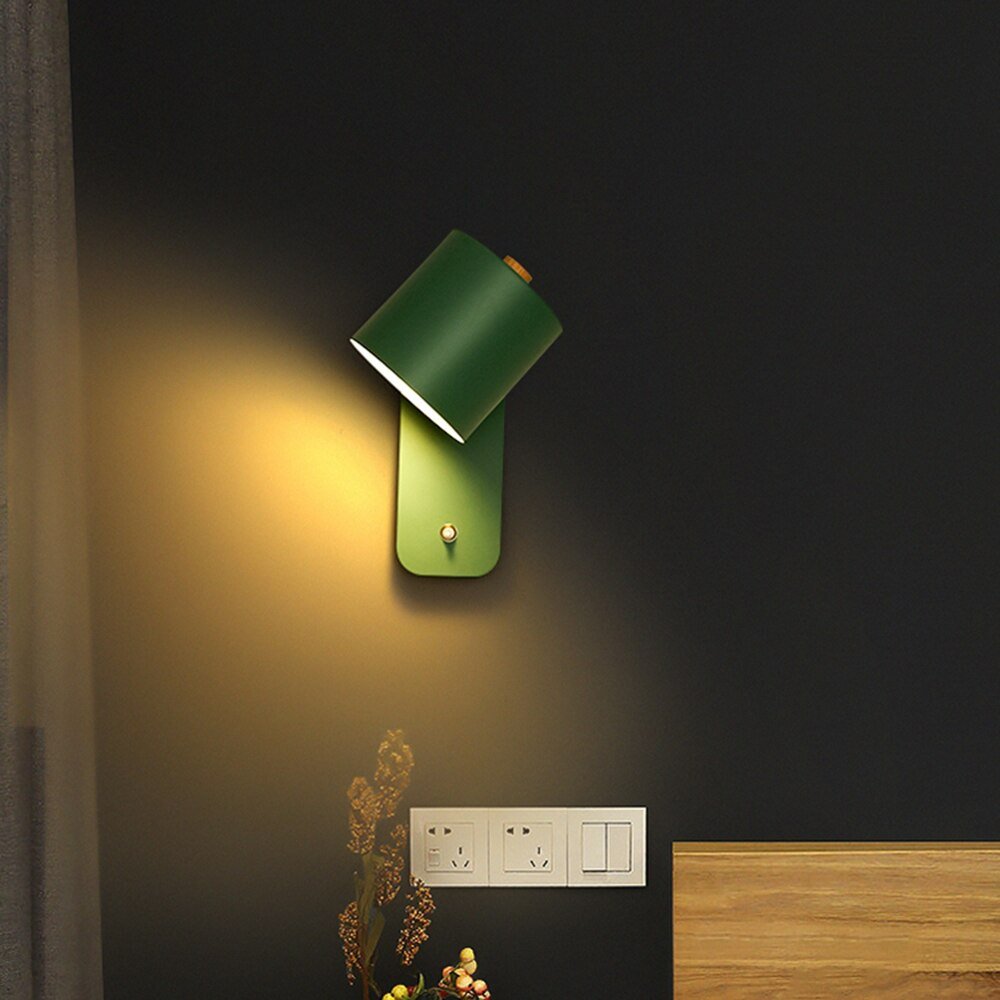 Nordic LED Wall Sconce with Switch 2