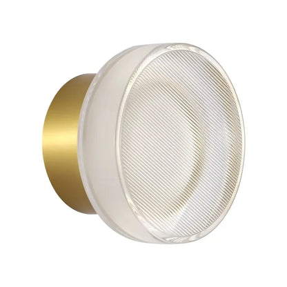 Nordic Luxury Minimalist Circular Wall Lamp Modern Hotel Background Wall  Lighting Porch Aisle Background Bedroom Wall Lamp 4