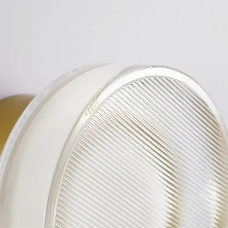 Nordic Luxury Minimalist Circular Wall Lamp Modern Hotel Background Wall  Lighting Porch Aisle Background Bedroom Wall Lamp 5