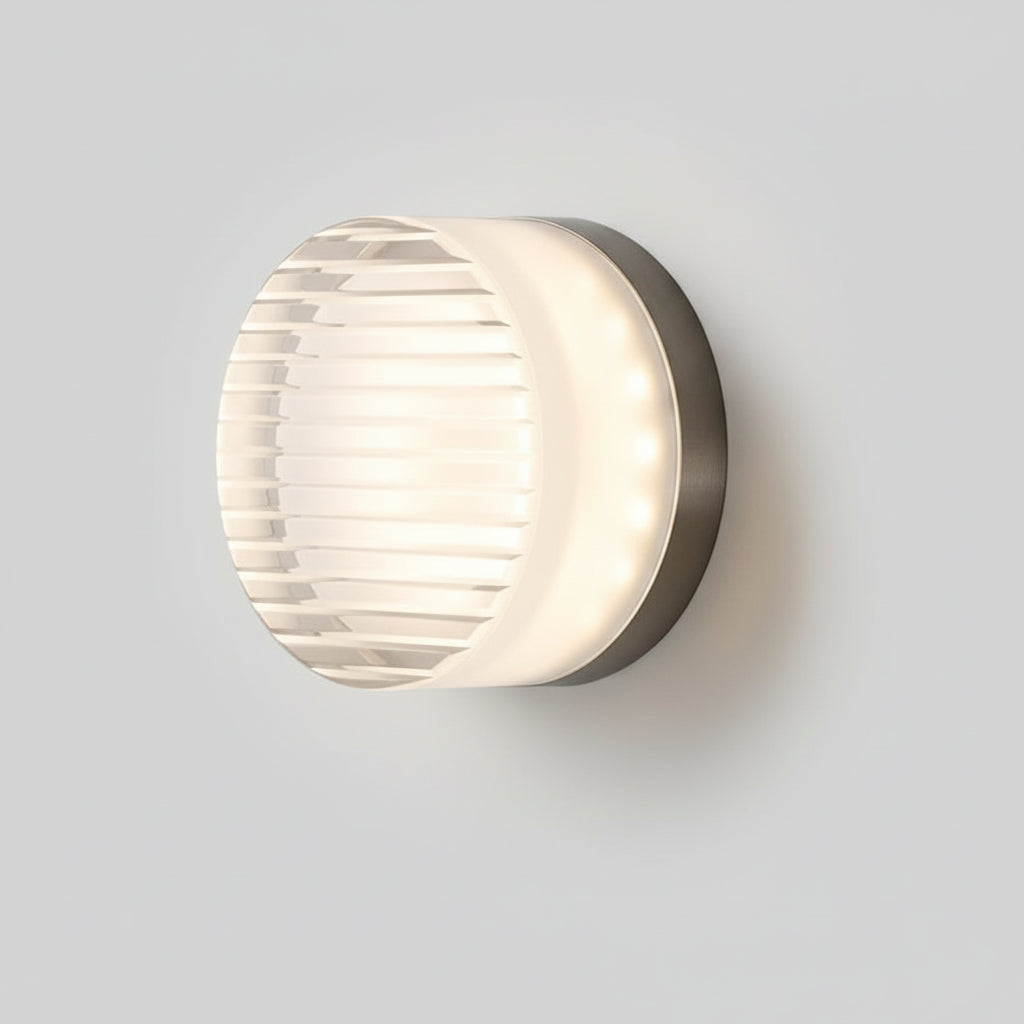 Nordic Luxury Minimalist Circular Wall Lamp Modern Hotel Background Wall  Lighting Porch Aisle Background Bedroom Wall Lamp 6