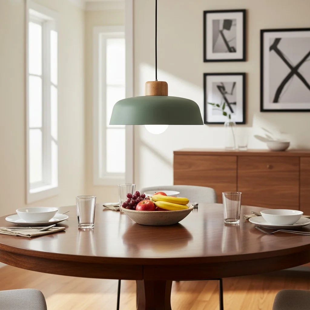 Nordic Minimalist Smooth Bowl Pendant Light 1
