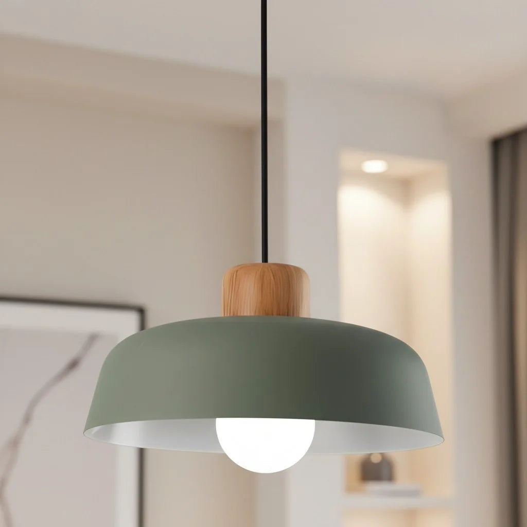 Nordic Minimalist Smooth Bowl Pendant Light 3