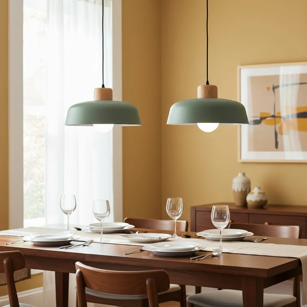 Nordic Minimalist Smooth Bowl Pendant Light 5