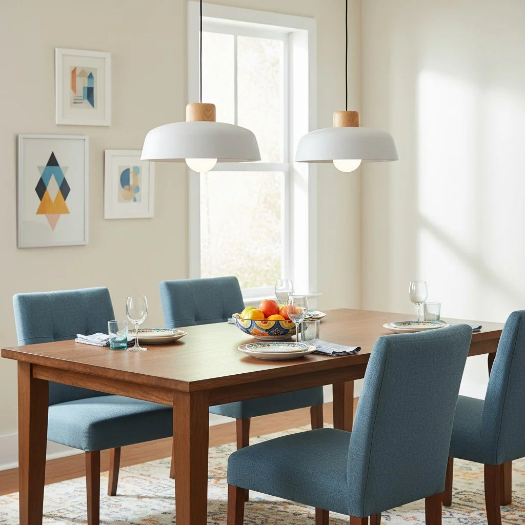Nordic Minimalist Smooth Bowl Pendant Light 7