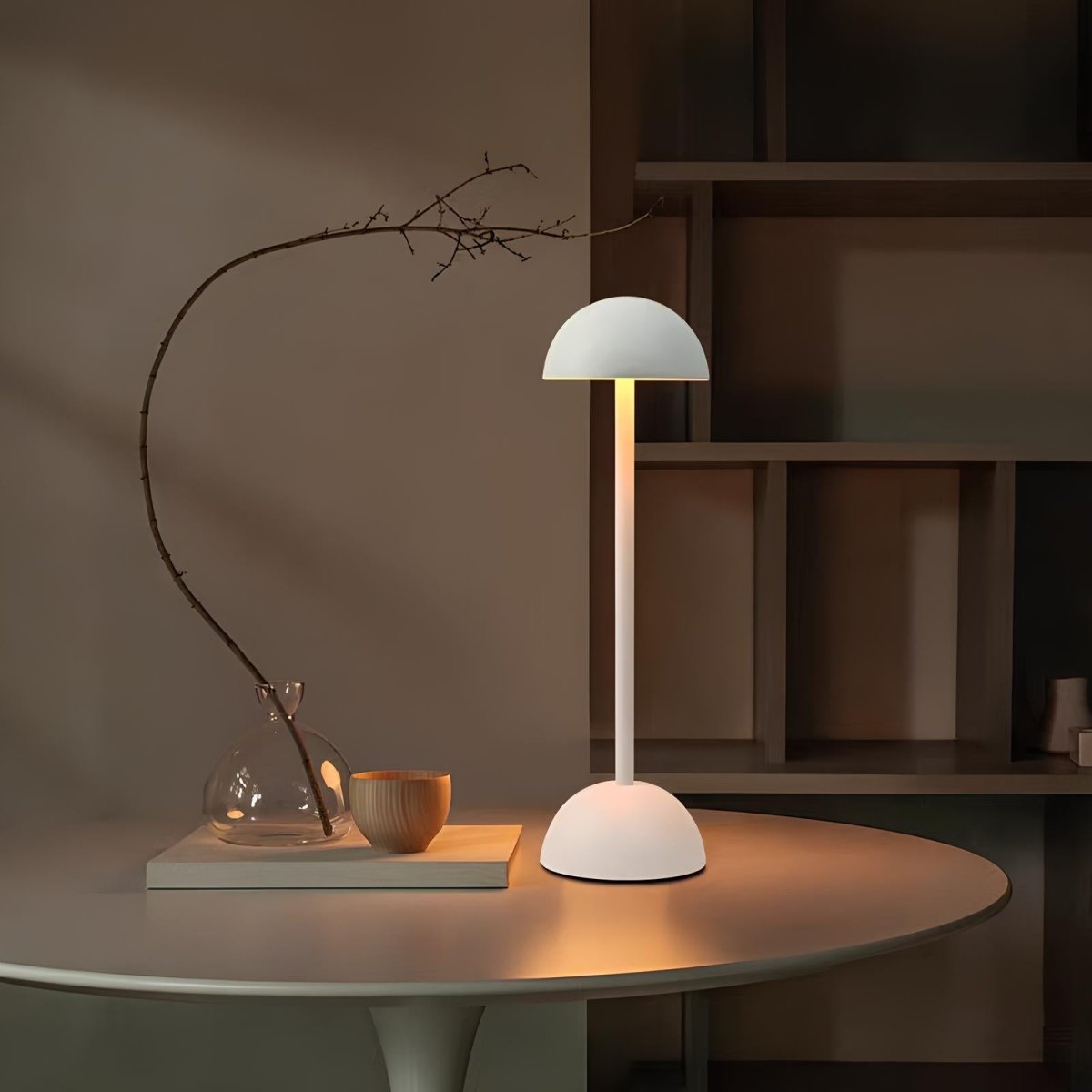 Royelux Nordic Minimalist Cordless Table Lamp With Long Battery Life