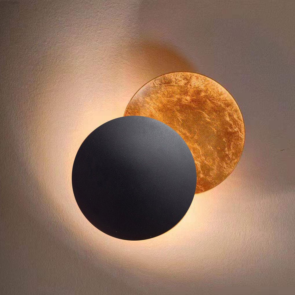Nordic Minimalist Unique Rotatable Moon-like Design LED Wall Lamp for Bedside Aisle Stairs 5