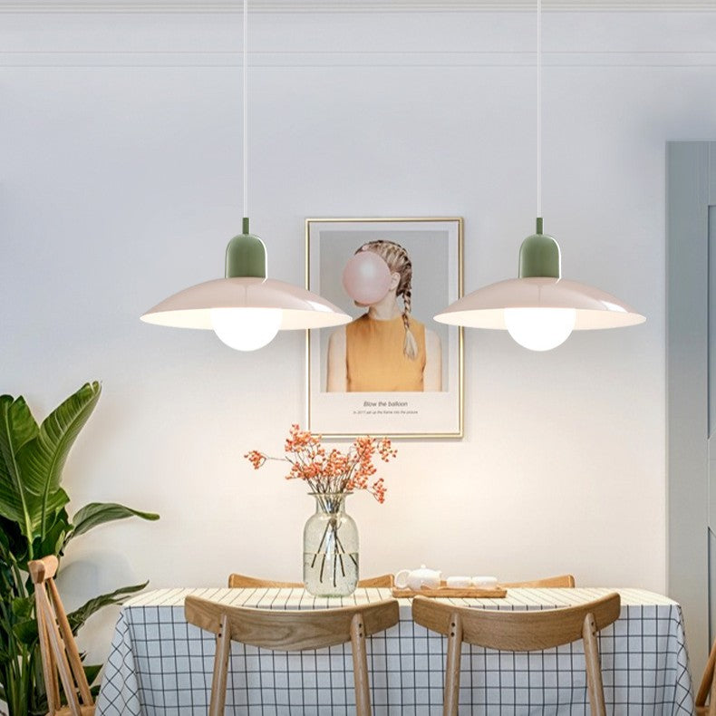 Nordic Modern Macaron Bauhaus Minimalist Pendant Light 5