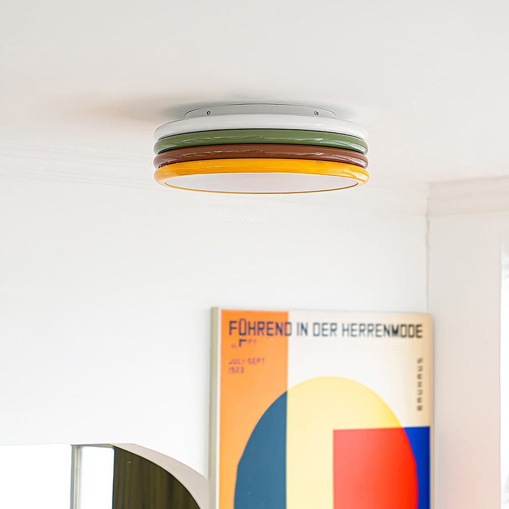 Nordic Multiple Color Stack Ceiling Lamp 1