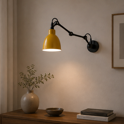 Nordic Rotatable Swing Arm Wall/Ceiling Light 