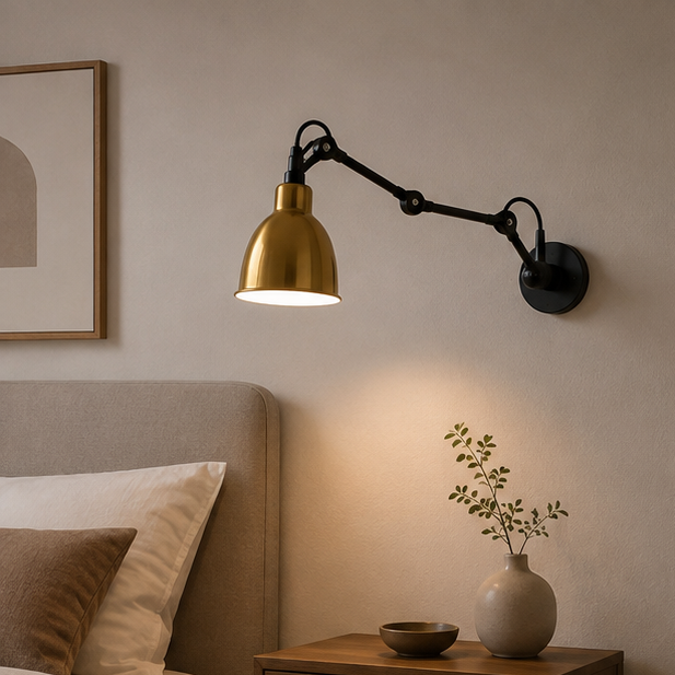Nordic Rotatable Swing Arm Wall/Ceiling Light 