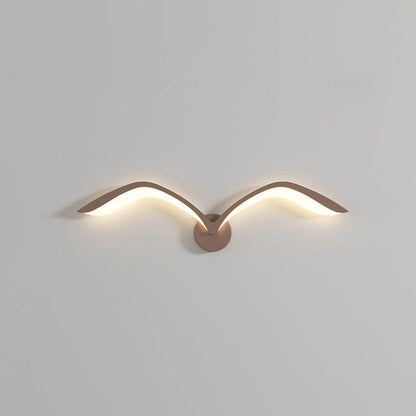 Nordic Seagull LED Wall Sconce with Scandinavian Minimalist Design 0