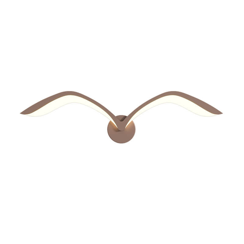 Nordic Seagull LED Wall Sconce with Scandinavian Minimalist Design 1