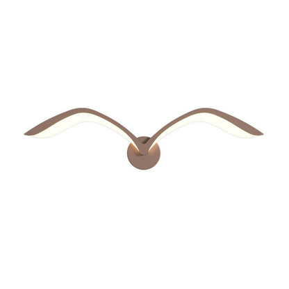 Nordic Seagull LED Wall Sconce with Scandinavian Minimalist Design 1