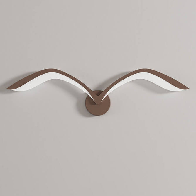 Nordic Seagull LED Wall Sconce with Scandinavian Minimalist Design 4