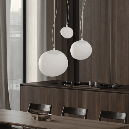 Nordic White Pebble Pendant Light 5