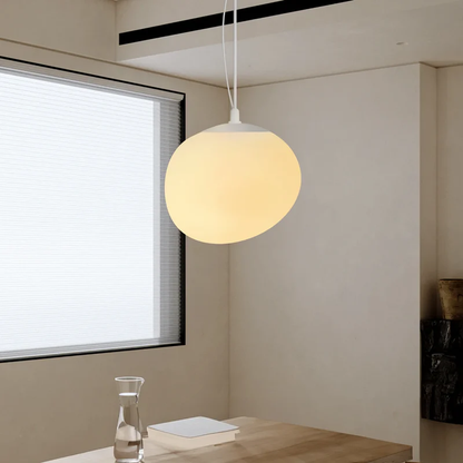 Nordic White Pebble Pendant Light 8
