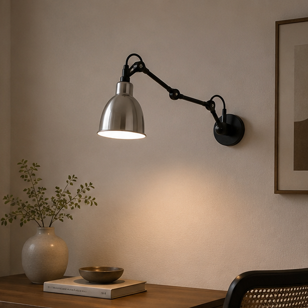 Nordic Rotatable Swing Arm Wall/Ceiling Light 