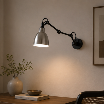 Nordic Rotatable Swing Arm Wall/Ceiling Light 