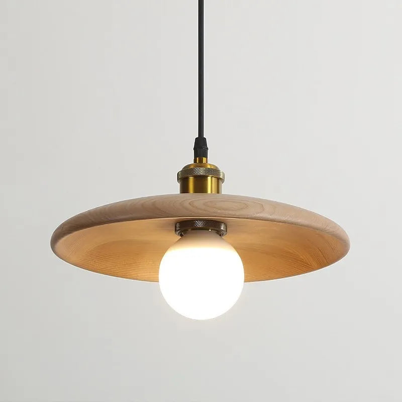 Nordic wood pendant light 1