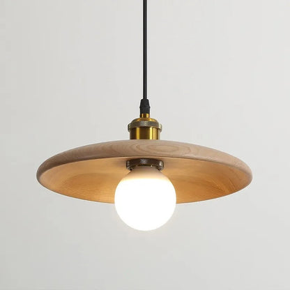 Nordic wood pendant light 1