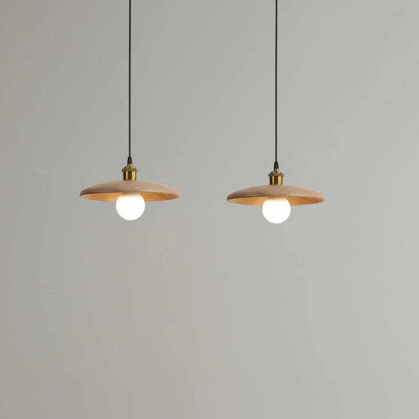 Nordic wood pendant light 5