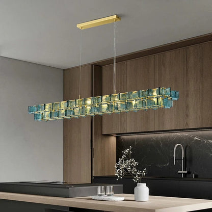 Nova Contemporary Glass Chandelier 2