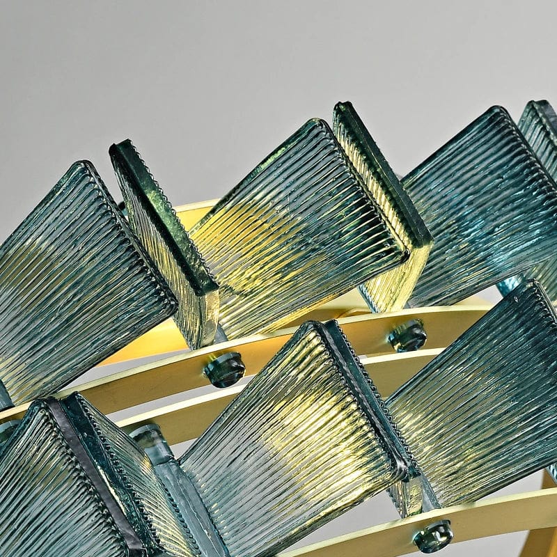 Nova Contemporary Glass Chandelier 4