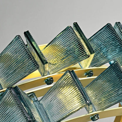 Nova Contemporary Glass Chandelier 4