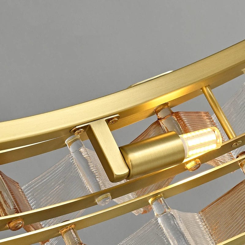 Nova Contemporary Glass Chandelier 5