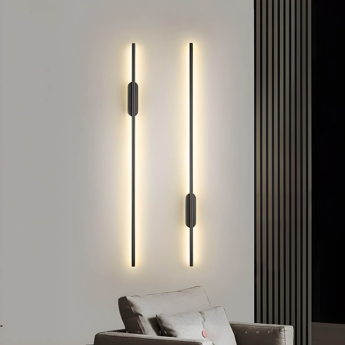 Nuvoro - Modern Wall Lamp in Aluminum and Silicone - Elegant Wall Sconce for Indoor Lighting - Different Sizes Available 3