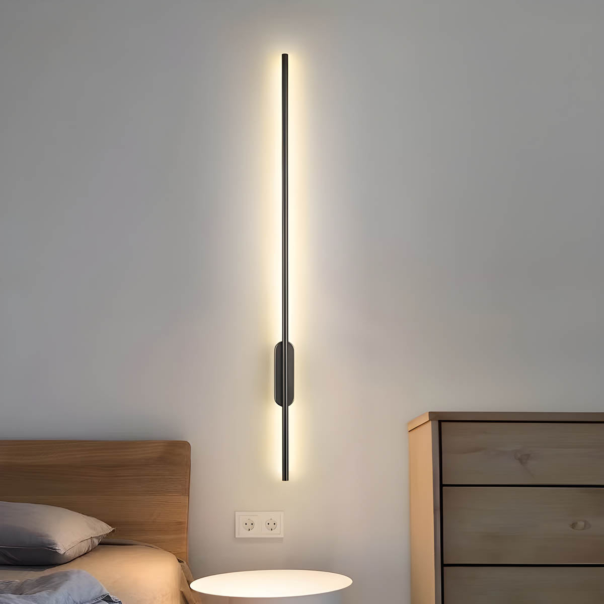 Nuvoro - Modern Wall Lamp in Aluminum and Silicone - Elegant Wall Sconce for Indoor Lighting - Different Sizes Available 7