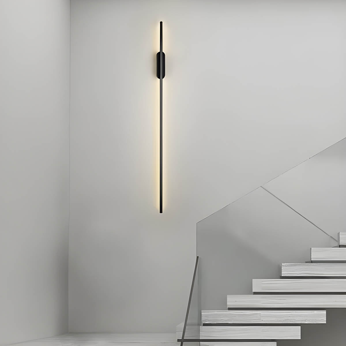 Nuvoro - Modern Wall Lamp in Aluminum and Silicone - Elegant Wall Sconce for Indoor Lighting - Different Sizes Available 8