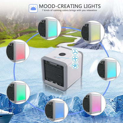 Luxora 3-in-1 Mobile Air Conditioner Cooler Humidifier