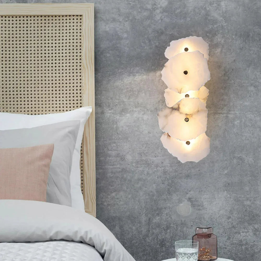 Modern Irregular Marble Minimalist Wall Light