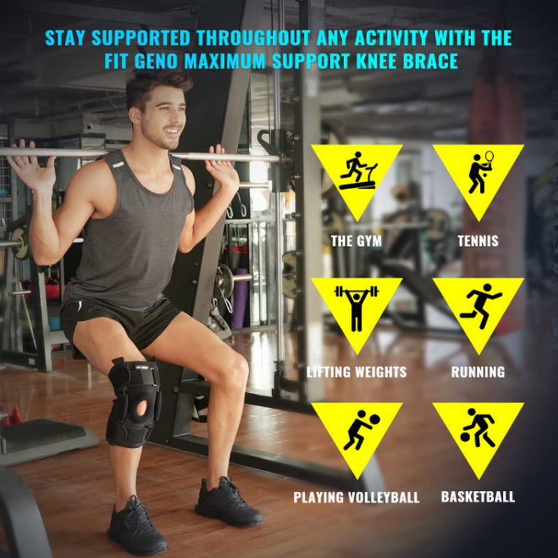 Luxora Adjustable Hinged Knee Brace For Meniscus Tear