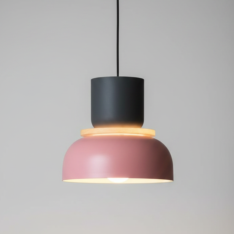 LuxRoyale Opal Rainbow Art Deco Pendant Light, Contemporary Fixture for Dining Rooms and Living Spaces