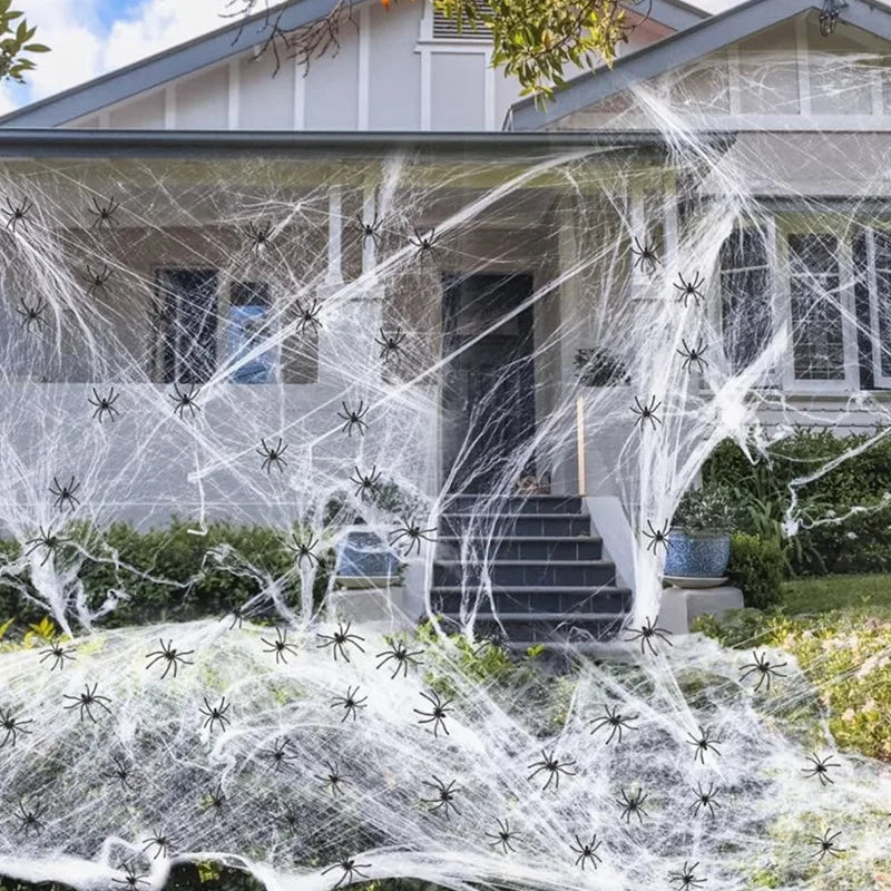 OPHIDIAN  Halloween decoration spider web outdoor haunted house secret room bar scene atmosphere setting props 0