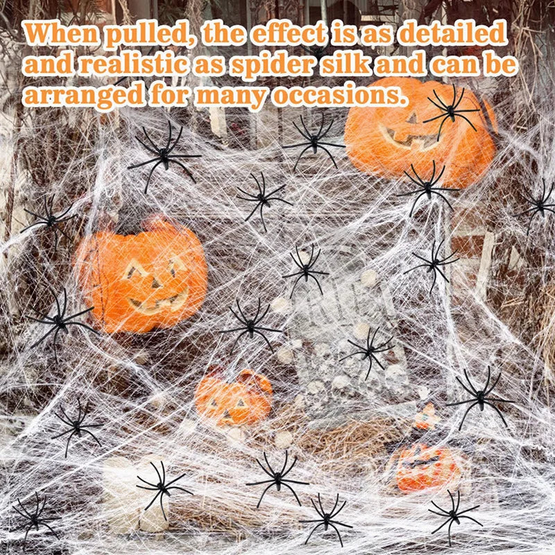 OPHIDIAN  Halloween decoration spider web outdoor haunted house secret room bar scene atmosphere setting props 4